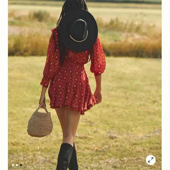 Anthropologie MISA Los Angeles Veruka Dress in Maravi Dots - Picture 4 of 12